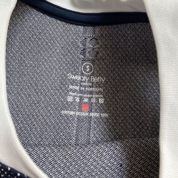 Sweaty Betty Interval Gym Tennis Seamless Dress Medium Navy Blue - Picture 6 of 14